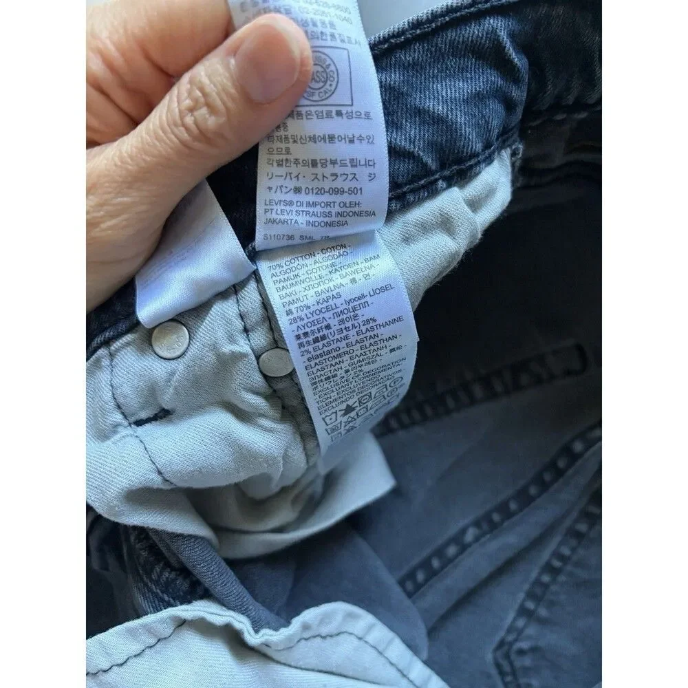 Levi’s 511 Slim Fit Jeans Mens 30x32 Midnight Rinse Stretch Denim